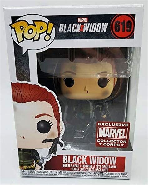 Funko Pop! Marvel Black Widow (Bloodied) Exclusive #619 - Walmart.com