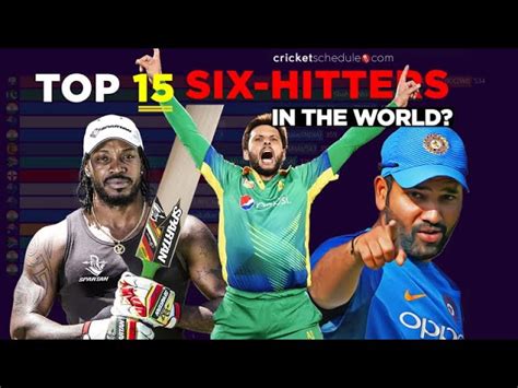 Top 15 Batsmen Ranked By Most Sixes In The History Of Cricket Tests