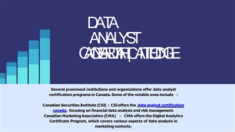 Data Analyst Certification Canada Itedgepptx