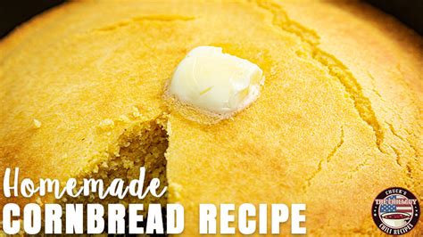 Classic Skillet Cornbread Recipe Steps Video Chili