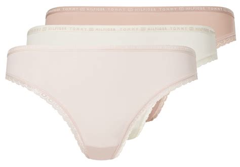 Tommy Hilfiger Bikini 3P Beige Tennis Zone Boutique De Tennis