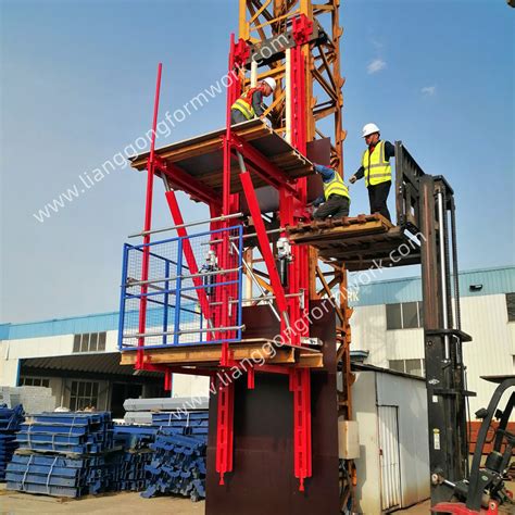 Lianggong High Efficiency Automatic Self Climbing Formwork For Concrete