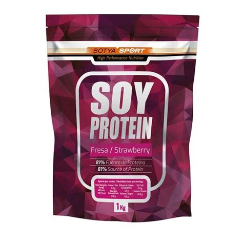 Sotya Sport Soy Protein Strawberry 1kg DocMorris PT