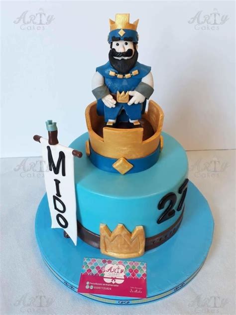 Clash Royale Cake By Arty Cakes Clash Royale Cake Cake Party Cakes