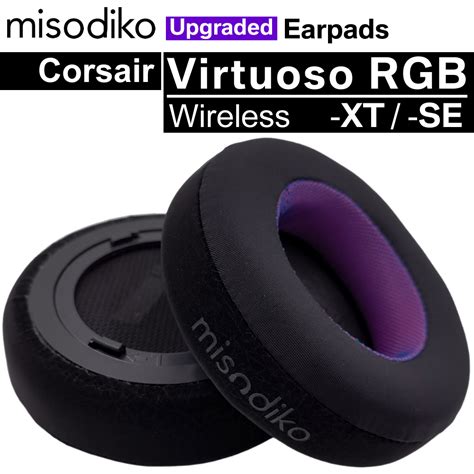 Misodiko Upgraded Ear Pads Cushions Replacement For Corsair Virtuoso