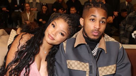 Halle Bailey Ddg Continue To Spark Pregnancy Rumors In New Photos