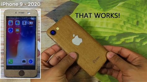 How To Make IPhone From Cardboard That Works YouTube