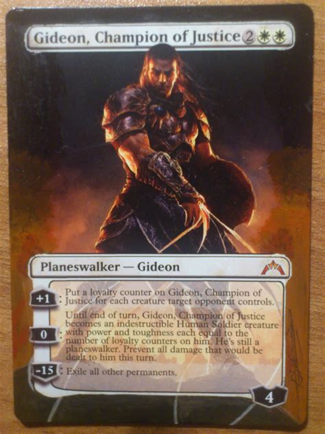 MTG Gideon, Champion of Justice Altered Art by Derk-Di on DeviantArt