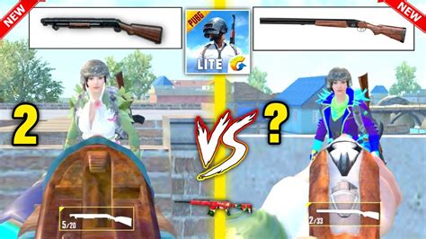 😱s1897 Vs S686 Shotgun Test Pubg Mobile Lite 🔥 Youtube