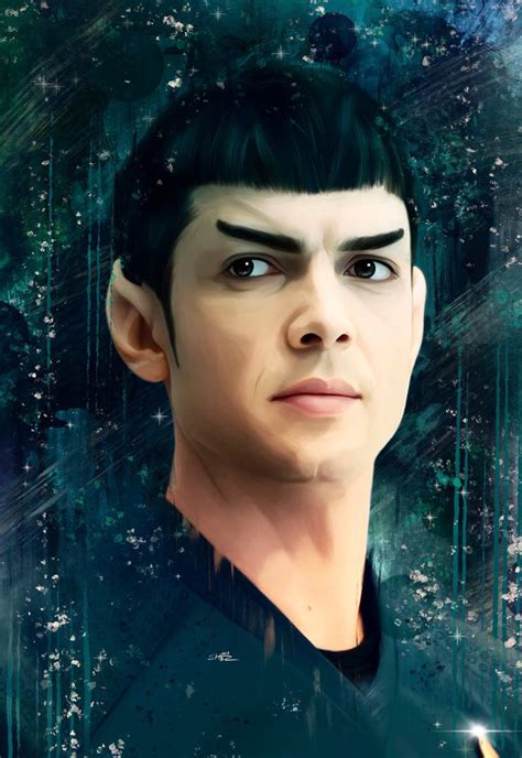 Ethan Peck Mr Spock Star Trek Snw By Larkistin89 On Deviantart