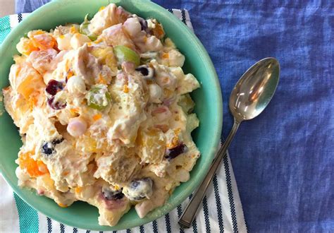 Creamy Overnight Fruit Salad Recipe