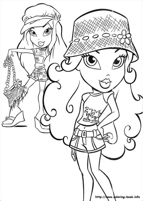 Bratz Para Colorear Imagenes Gratis