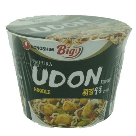 Nongshim Instant Big Bowl Udon Noedels Tempura Smaak G Amazing