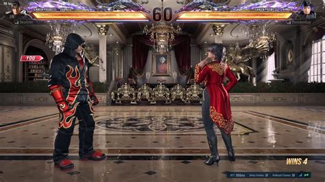 Tekken Devilster Jin Vs Thejokerguy Reina Rank Match Youtube