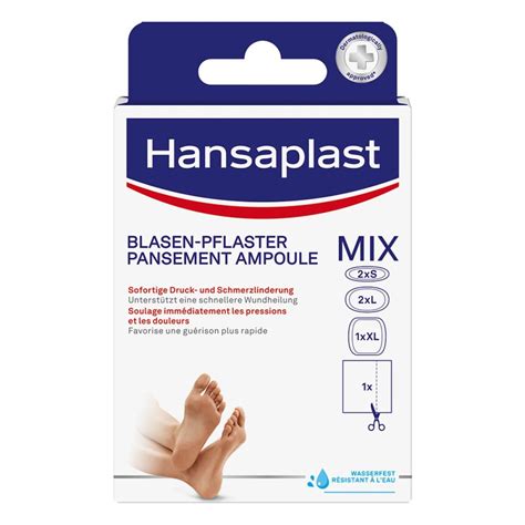 Hansaplast Blasenpflaster Sos Mix Pack Stk