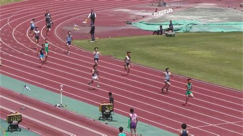 男子4x100mr予選2組 2023千葉県高校総体 Youtube