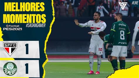 SAO PAULO 1 X 1 PALMEIRAS CHOQUE REI TERMINA EMPATADO JOGO DE HOJE