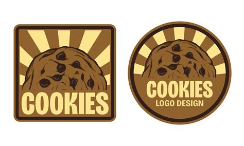 cookies vector logo set design 36088539 Vector Art at Vecteezy