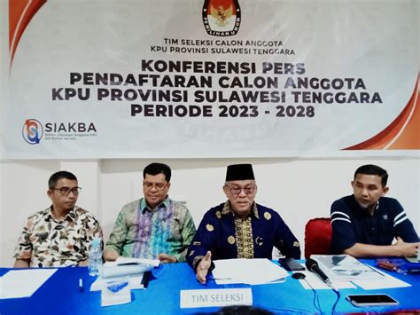 Resmi Dibuka Pendaftaran Calon Anggota KPU Sultra Ini Syarat Dan