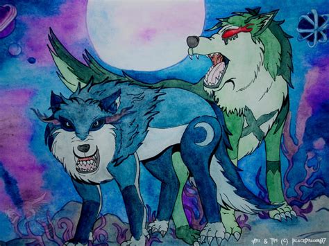 Shadow wolves ... by NightDragon07 on DeviantArt