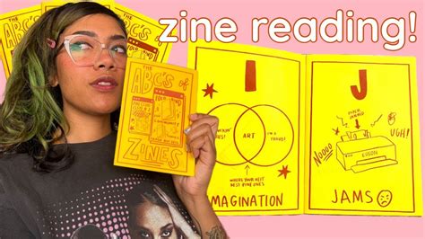 Reading My Zine The Abcs Of Zines” So You Dont Have To Buy It Youtube