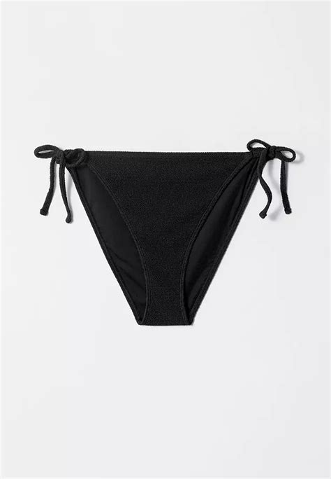 Buy Other Stories Textured Tie Detail Bikini Briefs Online ZALORA Philippines