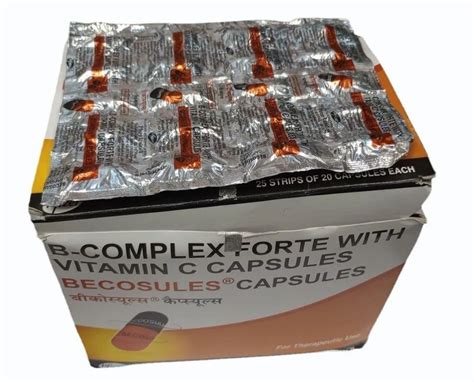 B Complex Forte Vitamin C Capsule At Rs Box Vitamin B Complex