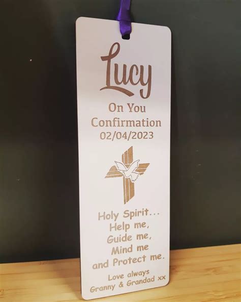 Confirmation Bookmark In Timber Horizon Designs