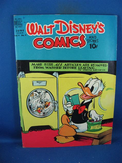 Walt Disney Comics Stories 105 F Dell Carl Barks Donald Duck 1949