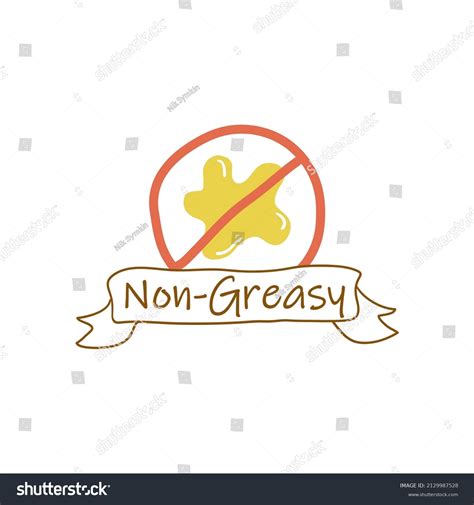 Non Greasy Skin Over Royalty Free Licensable Stock Vectors Vector