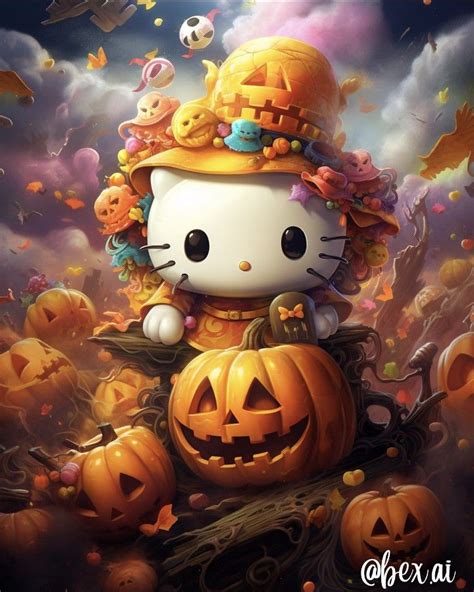 Halloween Hello Kitty | Hello kitty halloween, Halloween wallpaper cute ...