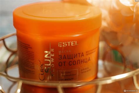 Маска для волос Estel Sun flower восстановление и защита - «Не удалось ...
