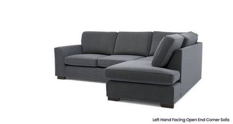 Orka Left Hand Facing Arm Open End Corner Sofa Affordable Sofa