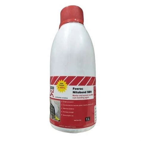 Liquid Fosroc Nitobond SBR 1 L Packaging Type Bottle At Rs 500 Litre