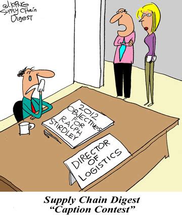 Supply Chain Cartoon Caption Contest Starting Jan. 9, 2012