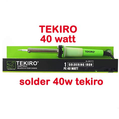 Jual Solder Listrik 40w TEKIRO Solder Iron 40 Watt Tekiro EL SD1771