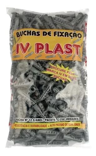 Bucha C anel Ivplast 12 Saco C 250 Peças Ivasa MercadoLivre