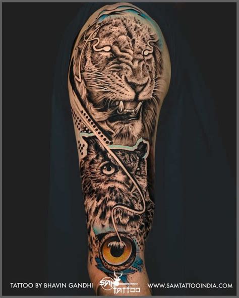 Full Sleeve Tattoo Artist | Full Sleeve Tattoo Design - Sam Tattoo India