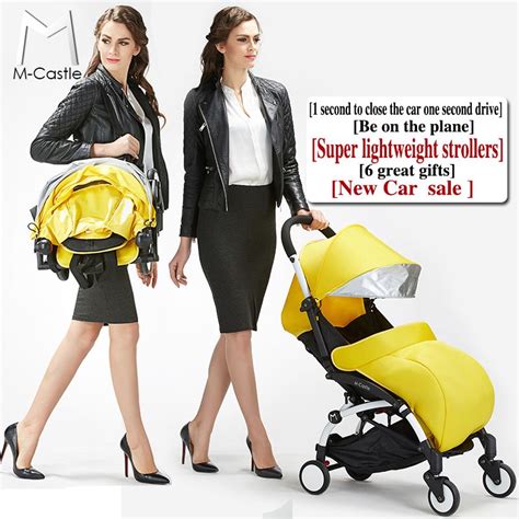 Aliexpress.com : Buy Ultra lightweight stroller stroller four ... Three ...