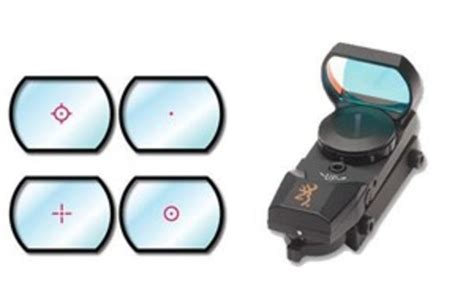 1290230 Browning Buckmark Reflex Sight With 4 Reticles