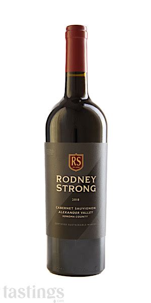 Rodney Strong 2018 Cabernet Sauvignon Sonoma County Usa Wine Review