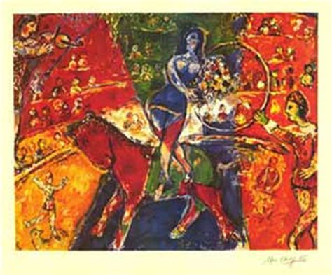 Marc Chagall's Painting Circus