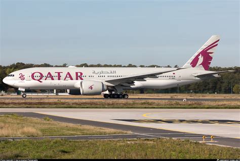 A Bbc Qatar Airways Boeing Dzlr Photo By Sierra Aviation