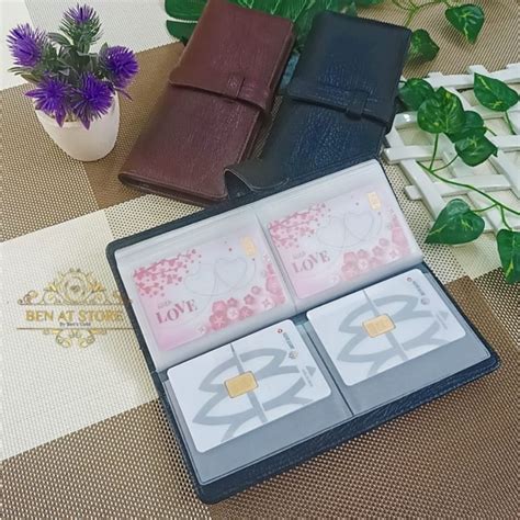 Jual Dompet Album Tempat Penyimpanan Logam Mulia Batangan LM Kartu Card