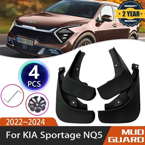 Mud Flaps For 2024 Kia Sportage Gray Phylys