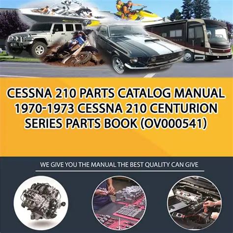 Cessna Parts Catalog Manual Cessna Centurion Series