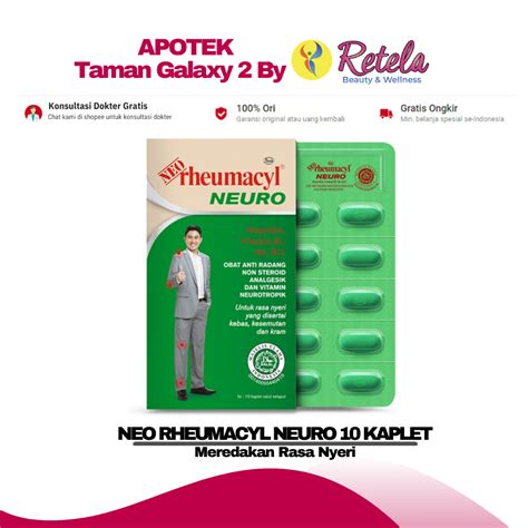 Jual Neo Rheumacyl Neuro Blister Shopee Indonesia