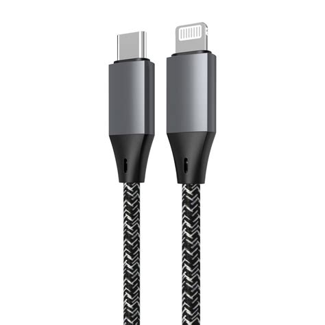 Mfi Usb C To Lighting Cable Awg Mobile Phone Cable Data Usb Cable C