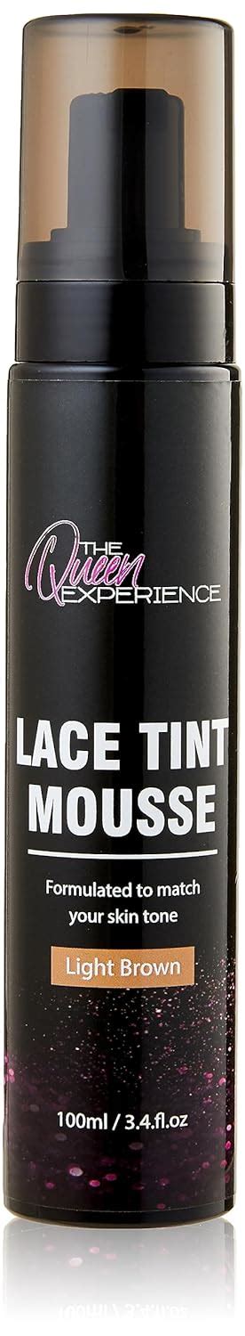 The Queen Experience Lace Tint Mousse 34 Fl Oz Concealer Tinted Mousse For Lace