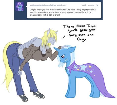 2030566 Source Needed Useless Source Url Safe Artist Omnoproxyl337 Derpy Hooves Trixie